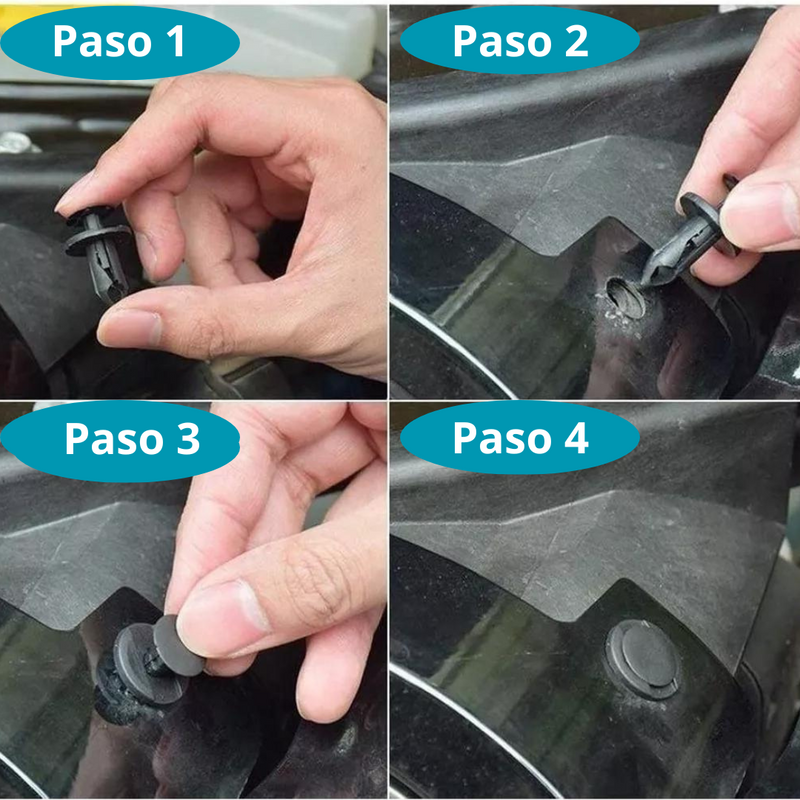 🚗🛠️Clip Repair Restaura Plasticos Sueltos🔩🛠️ + Paño Microfibra 2 en 1 GRATIS🚘🔩