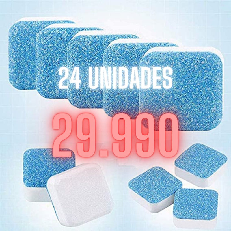 Renueva tu Lavadora y Baño Oxigen Wash ™ (Packs12pastillas)