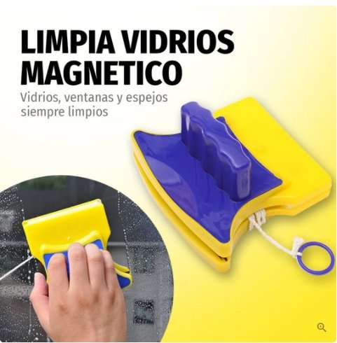 Devuélvele el Brillo a tus Ventanas Limpia Vidrios Magnetic Window®